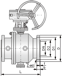 硬密封保溫球閥